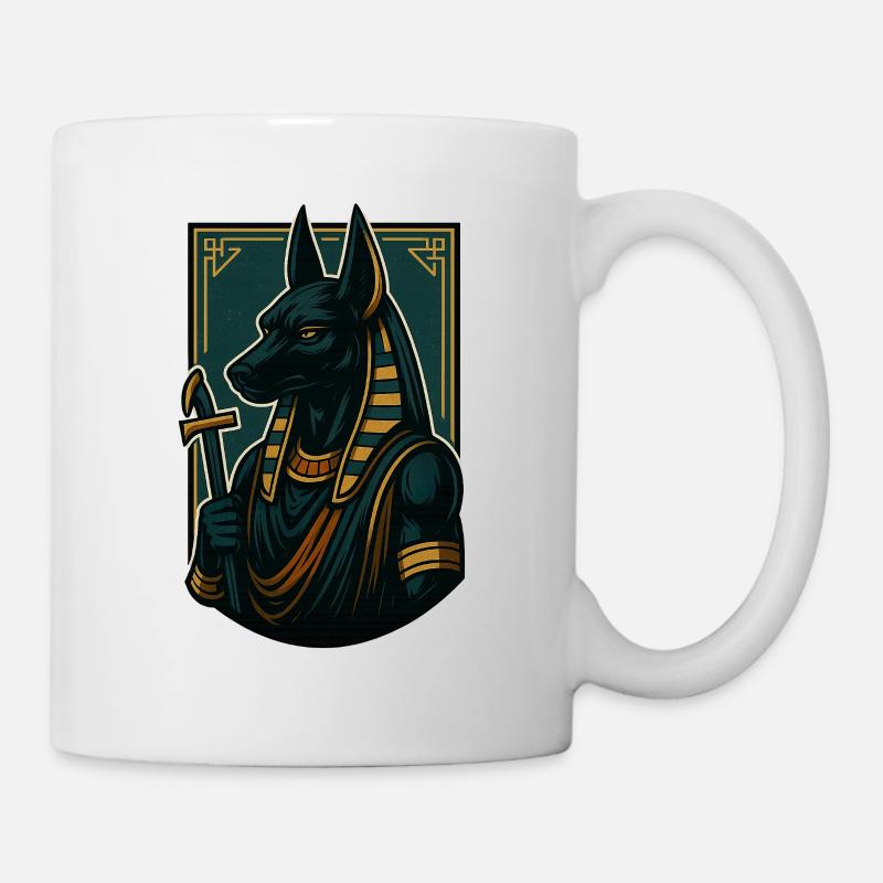 Anubis - Tasse - Weiß