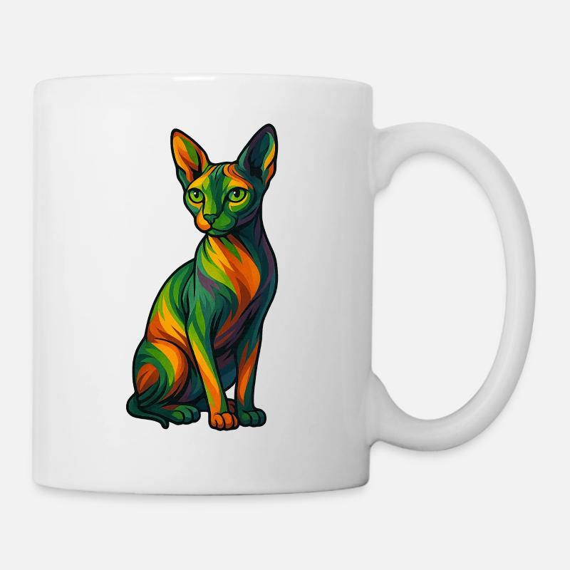 Sphynx - Tasse - Weiß