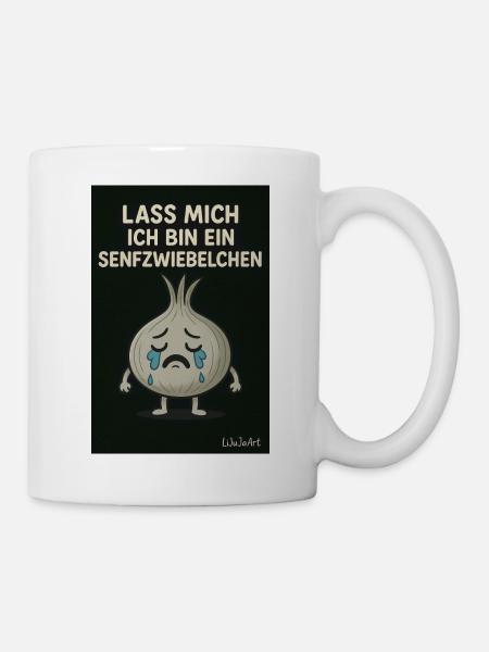 Weeping mustard onion - Mug - white
