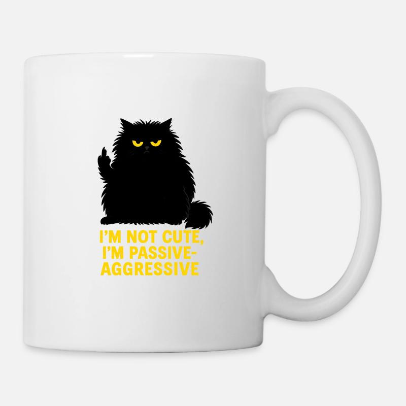 I'm Not Cute – Mr. Cuddly Stuff - Mug - white