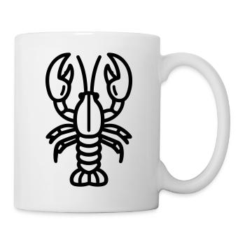 Hummer - Tasse - Weiß - Rechts