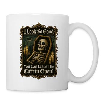 Cercueil Diva - Mug blanc - blanc - Droite