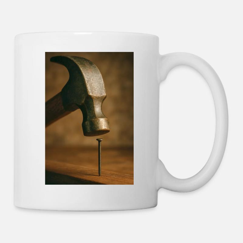 Profession - Charpentier - Mug blanc - blanc