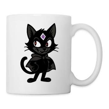 Bad Kitty Vibes - Tasse - Weiß - Rechts