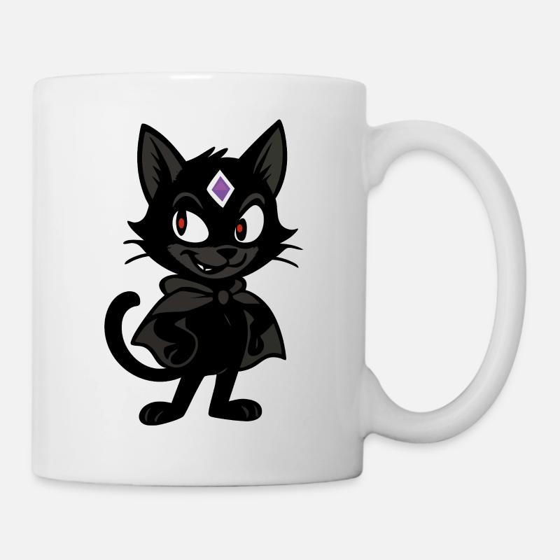 Bad Kitty Vibes - Tasse - Weiß