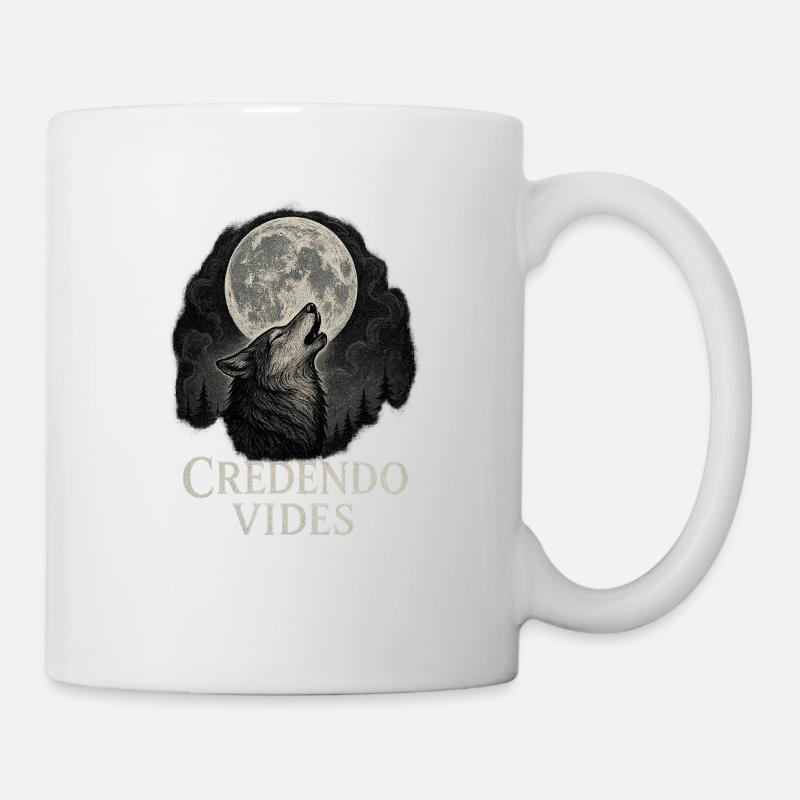 Majestätischer Wolf - Tasse - Weiß