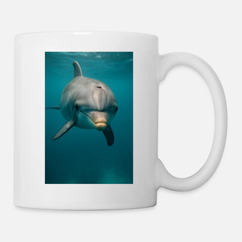 Tiere - Delfin - Tasse - Weiß