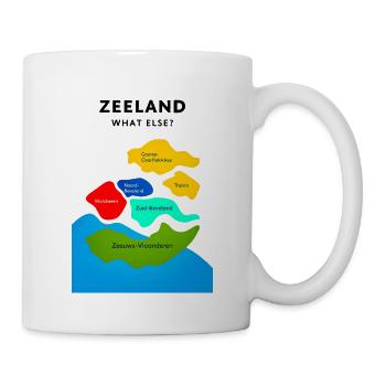 Zeeland Farbkarte - Tasse - Weiß - Rechts
