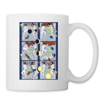 Nacht Nacht Tiger - Tasse - Weiß - Rechts