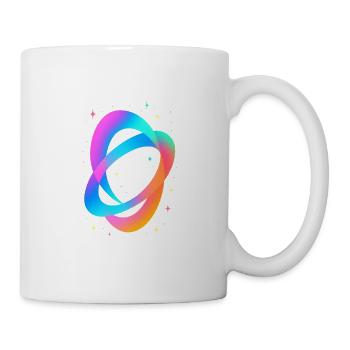 Future Fusion – Neon Flow Vibes - Mug blanc - blanc - Droite