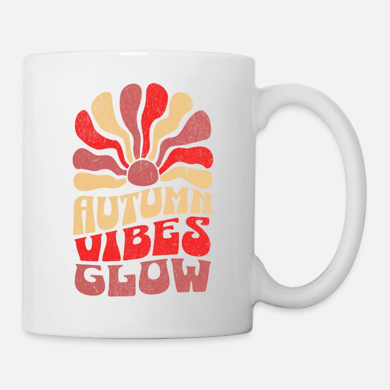 Autumn Vibes Glow - Mug - white