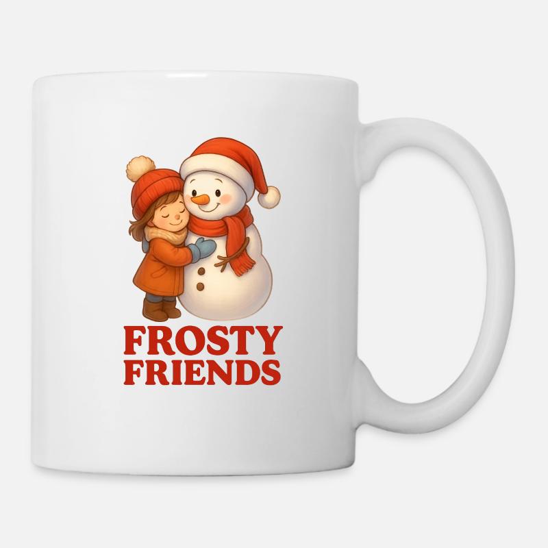 Frosty Friends Winter Warmth - Mug - white
