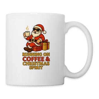 Santa Kaffee Weihnachtsgeist - Tasse - Weiß - Rechts