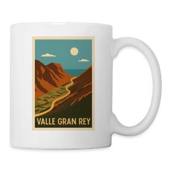 Valle Gran Rey - Mug blanc - blanc - Droite