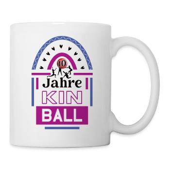 10 ans de Kinball Anniversary Kinball Player - Mug blanc - blanc - Droite