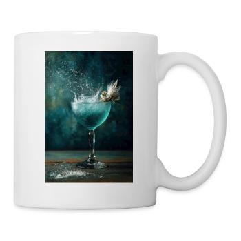 Aqua Splash Coupe Burst - Tasse - Weiß - Rechts