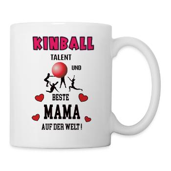 Kinball Meilleure Maman Maman Fête des Mères Anniversaire - Mug blanc - blanc - Droite