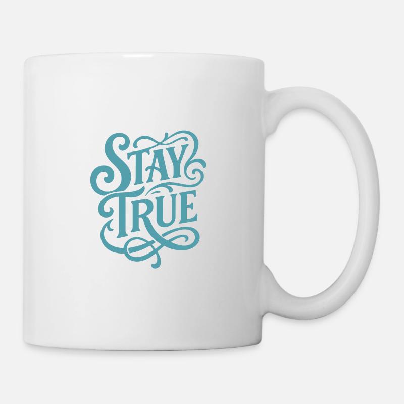 Stad True Typography Swing - Mug blanc - blanc
