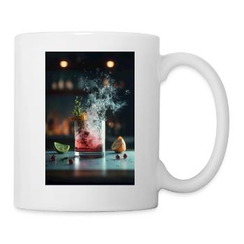 Crimson Splash Cocktail - Tasse - Weiß - Rechts