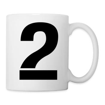 2 - Tasse - Weiß - Rechts
