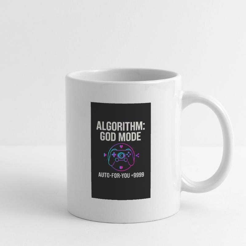 Algorithmus-Gott-Modus Tasse