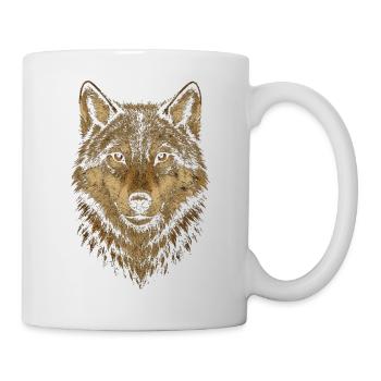 Wolfs Design - Tasse - Weiß - Rechts