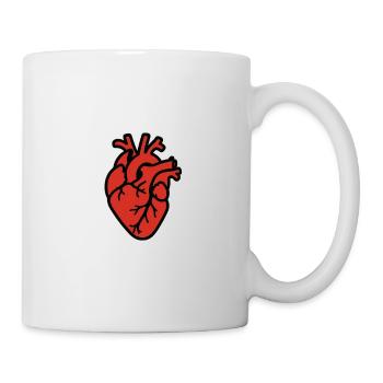 cuore_anatomico - Mug - white - Right