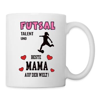 Joueuse de futsal Maman Joueuse de futsal Maman Épouse - Mug blanc - blanc - Droite