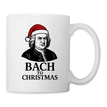 BACH TO CHRISTMAS: The return of Christmas in music - Mug - white - Right