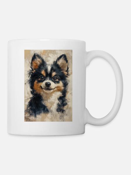 Illustration of a dog - Mug - white