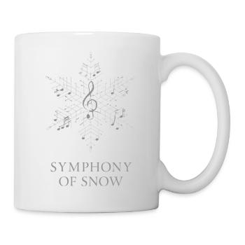 SYMPHONY OF SNOW Snowflake Music Gluckstick - Mug - white - Right
