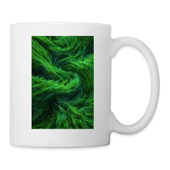 Emerald Fur Swirls - Mug - white - Right