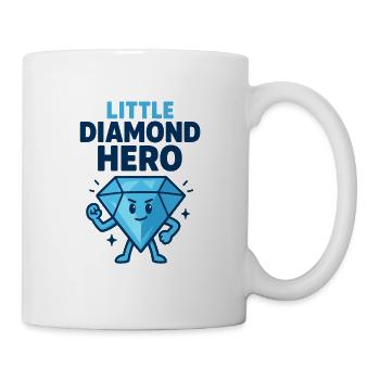 Petit héros de diamant - Mug blanc - blanc - Droite