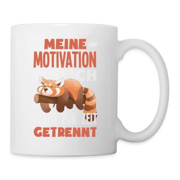 Ma motivation et moi - actuellement séparés - Mug blanc - blanc - Droite