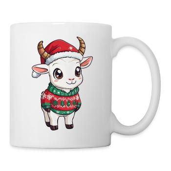 Mountain Goat Christmas - Mug - white - Right