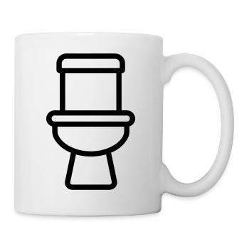 toilet - Mug - white - Right