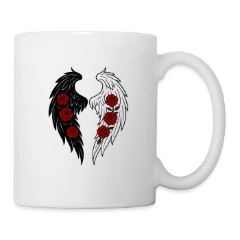 Rose Wings Angel Wings Angel Wings - Mug - white - Right