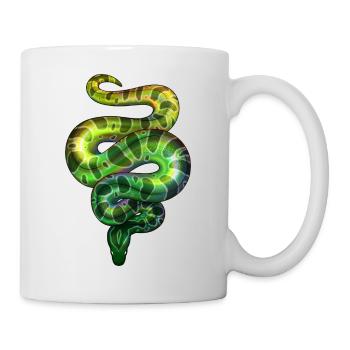 Neon Snake Green - Mug - white - Right