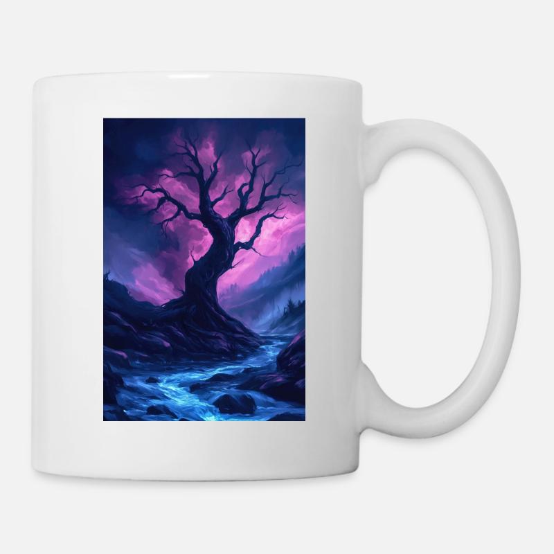 Dark fantasy illustration - Mug blanc - blanc