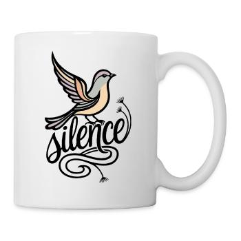Silence birth - Mug - white - Right