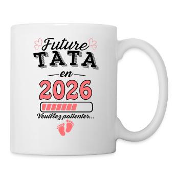 Future Tata 2026 New Birth Future Aunt Aunt 2026 - Mug - white - Right
