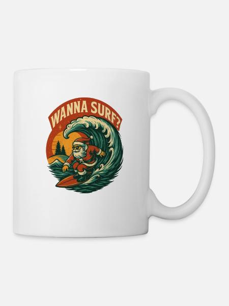 Waaveshunt Weihnachts Collection - Tasse - Weiß