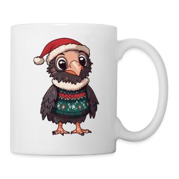 Adler Vogel Weihnachten - Tasse - Weiß - Rechts