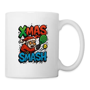 Xmas Smash Santa Padel - Mug - white - Right