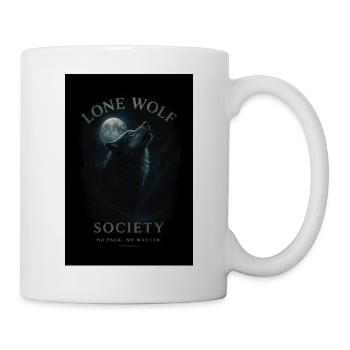 Lone Wolf Society - Tasse - Weiß - Rechts