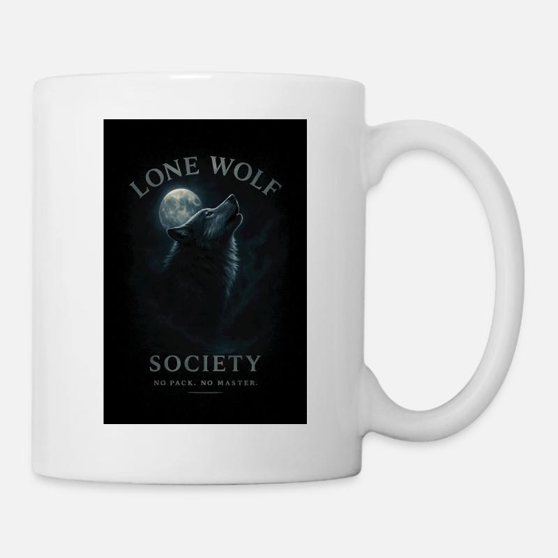 Société du Loup Solitaire - Mug blanc - blanc