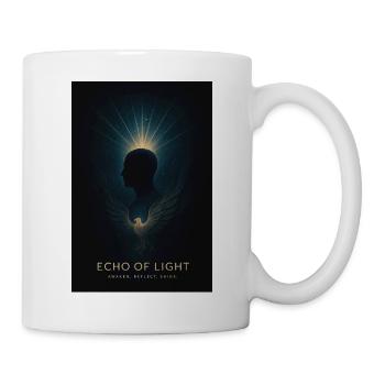 Écho de Lumière - Mug blanc - blanc - Droite