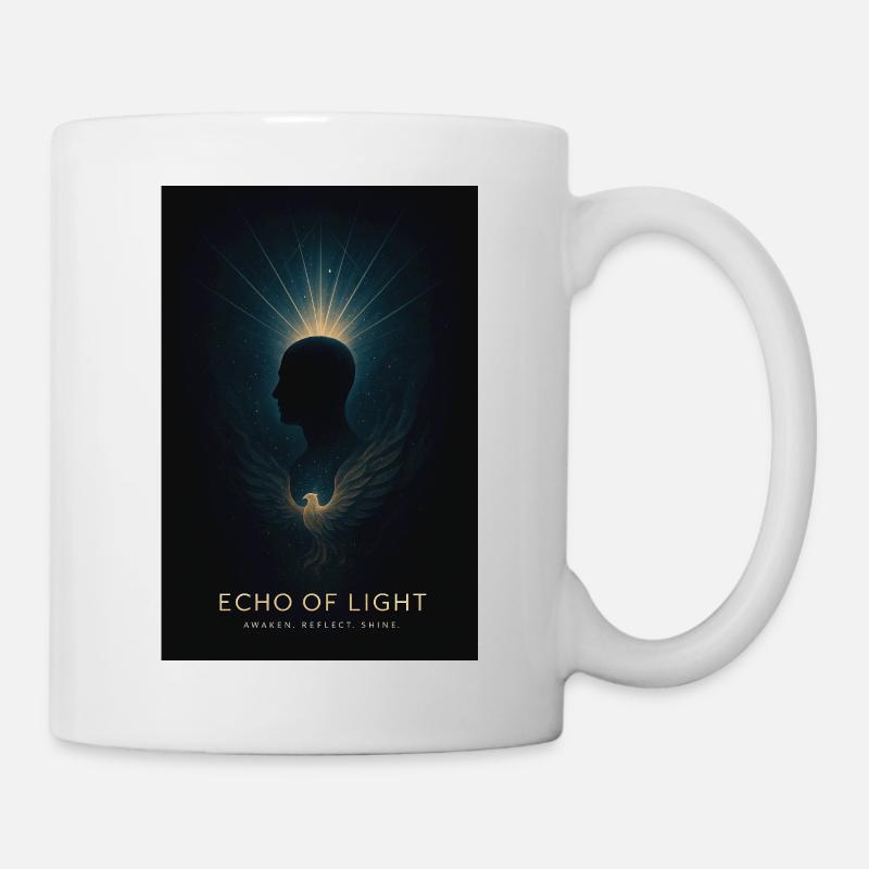 Écho de Lumière - Mug blanc - blanc