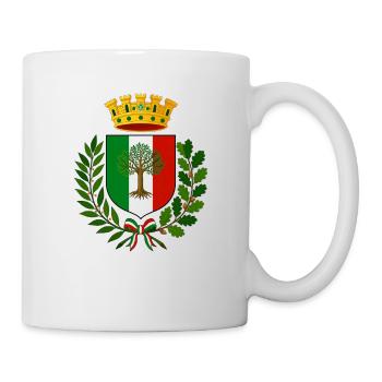 Italien Italy Italia Wappen Logo  - Tasse - Weiß - Rechts
