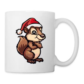 Squirrel Christmas - Mug - white - Right